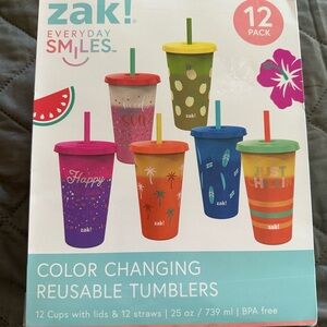 Zak! Reusable Color Changing Tumblers